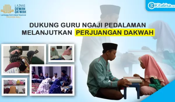 Dukung Dakwah Guru Ngaji di Pedalaman Bali