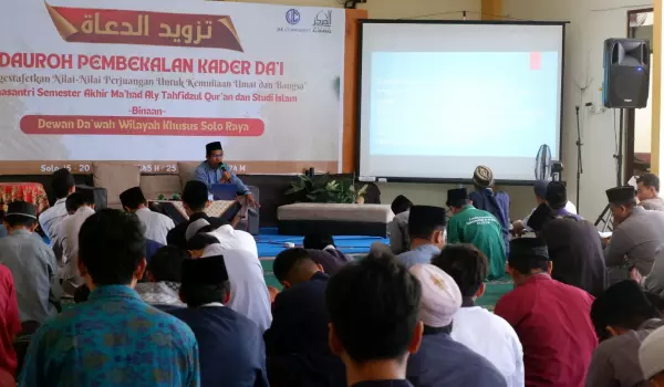 Pembekalan Kader Calon Da'i Soloraya, Jawa  Tengah