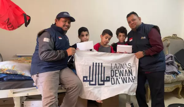Zakat Maal Palestina Bersama Pizaro Gozali Idrus