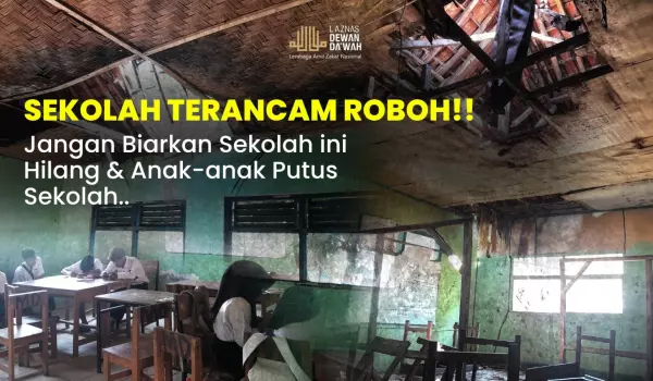 Sekolah Rusak, Anak-anak Kampung kadu Belajar di Teras Mushola