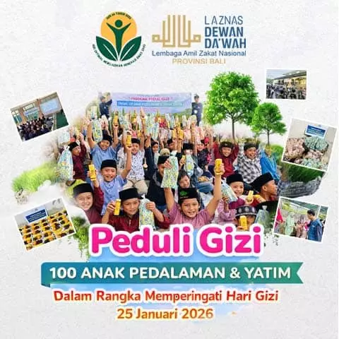 Peduli Gizi Anak Pedalaman & Anak Yatim