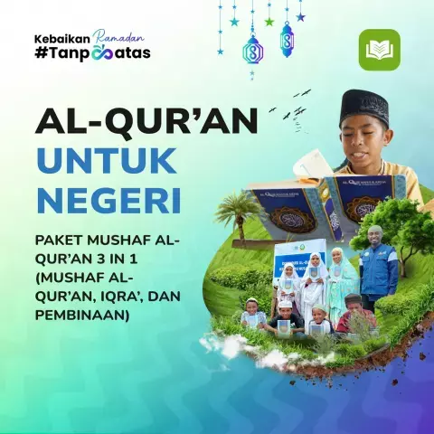 Tebar 10.000 Al Qur'an, Alirkan Cahaya Hingga Pelosok Nusantara